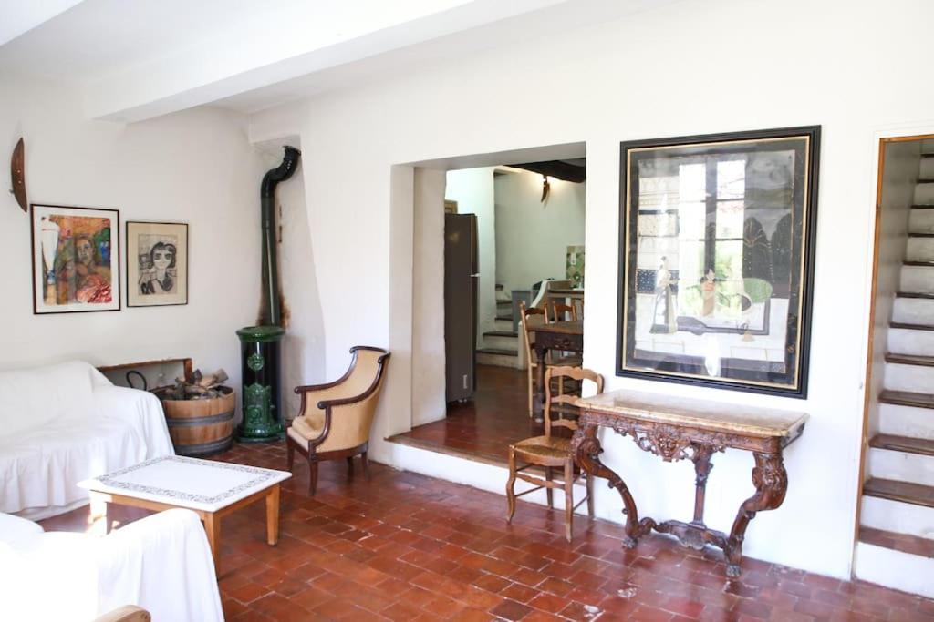 Villa Mas Des Bergines, Au Milieu Des Vignes Vacqueyras Esterno foto