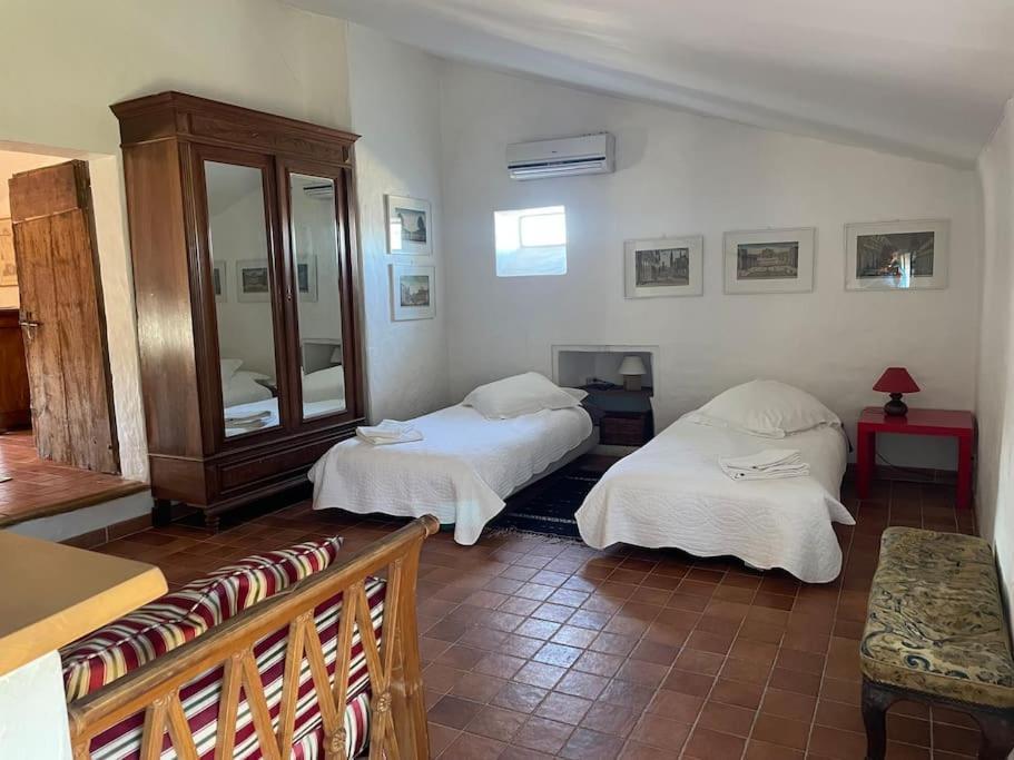 Villa Mas Des Bergines, Au Milieu Des Vignes Vacqueyras Esterno foto
